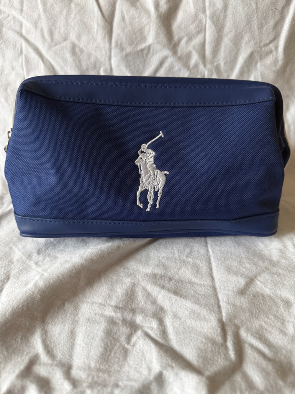 Polo Ralph Lauren Fragrances Blue Embroidered Logo Toiletry Kit